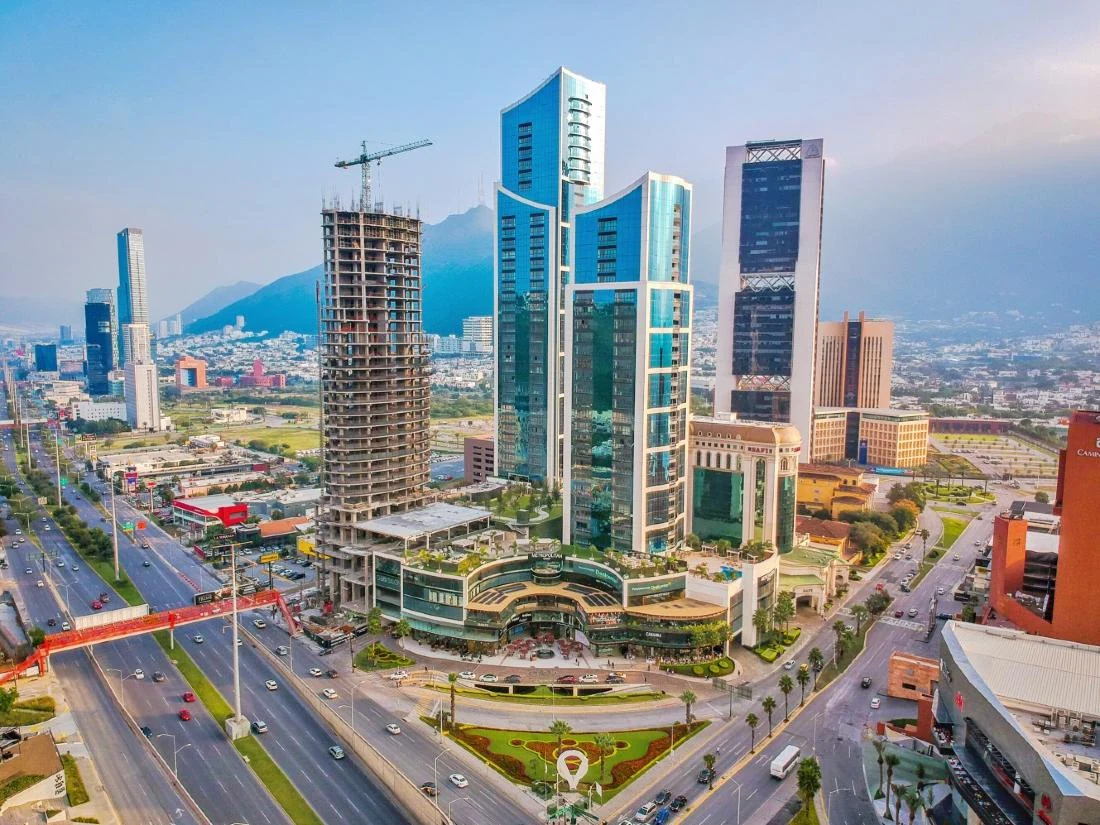 Vista panorámica de Monterrey